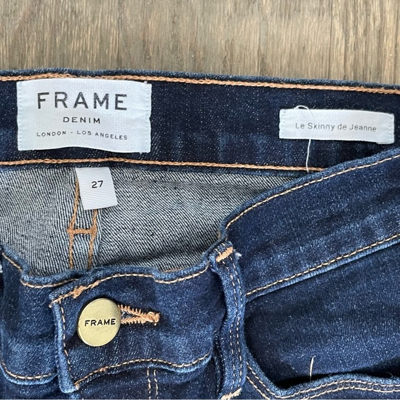 Frame Denim Le Skinny de Jeanne in Queens Way Jeans 27 - Picture 5 of 6